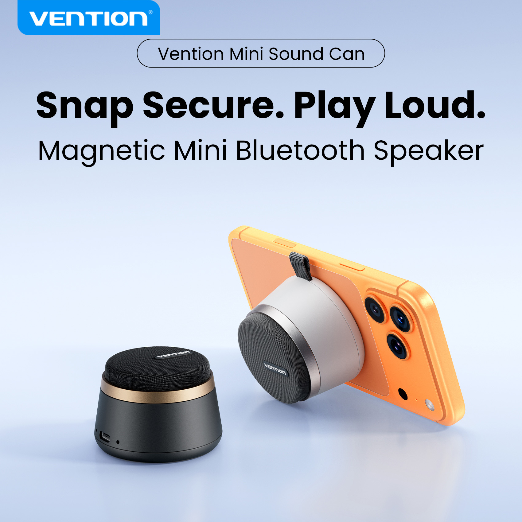 Google Speaker Nest Audio - Altoparlante Bluetooth Portatile Magnetico Vention, Impermeabile
