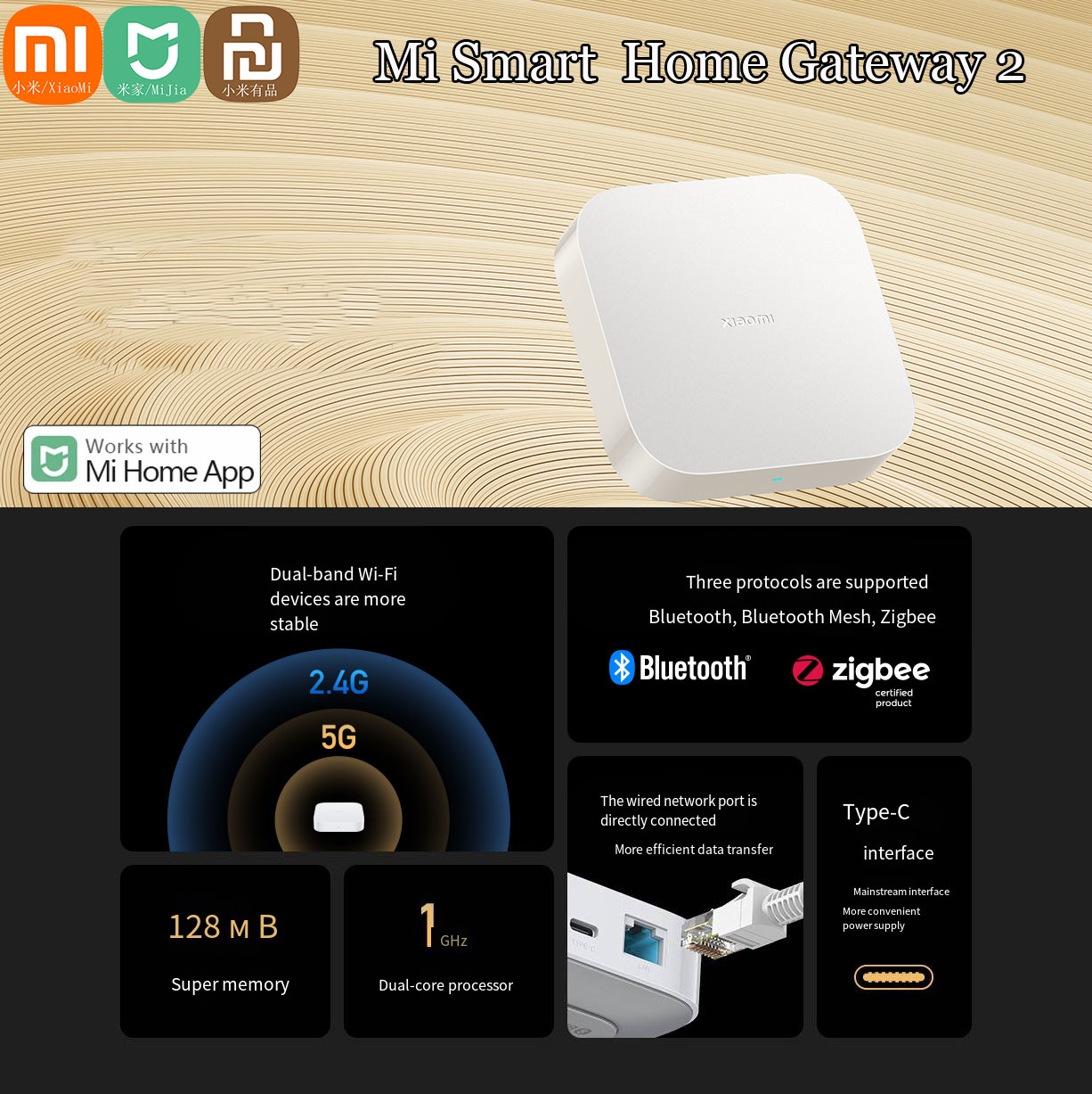 Originale Xiaomi Mijia Smart H - Xiaomi Hub Mijia Hub recensione e prezzo