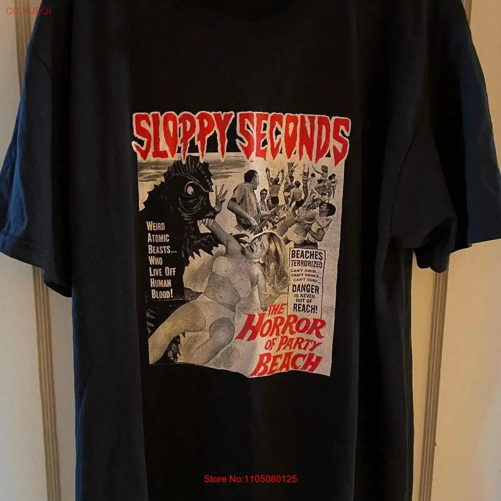 Rara maglietta Sloppy Seconds  - Monstera Adansonii recensione e prezzo
